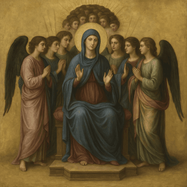 Oração da "Salve Rainha".