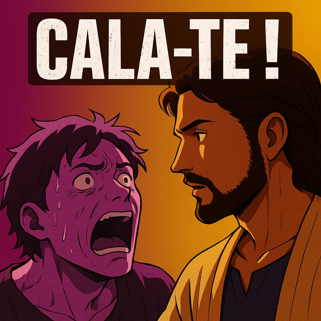 Jesus expulsa demônio